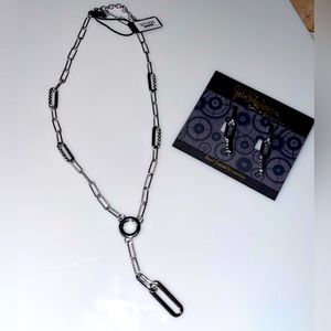 John Medeiros diamanté collection necklace and earrings